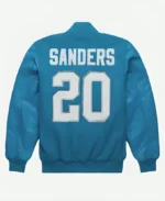 Barry Sanders Jacket Back