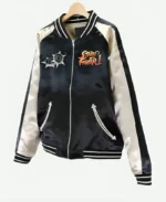 Chun Li Bonus Stage Street Fighter Jacket Black Front