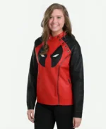 Deadpool Wade Wilsom Eye Logo Jacket For Men And Women