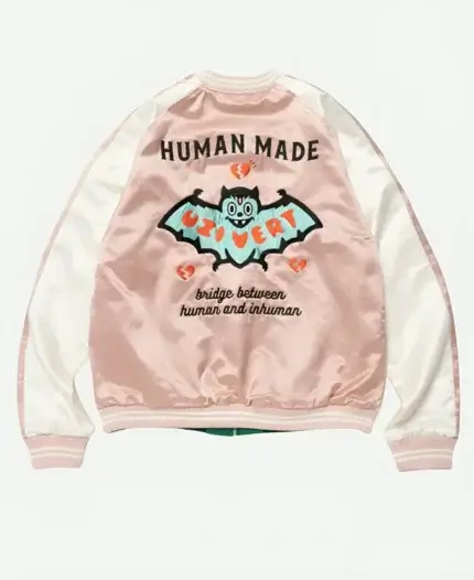 Human Made x Lil Uzi Vert Jacket Pink Back