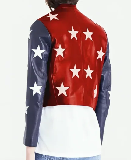 Independence Day Cropped Jacket Back