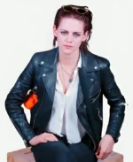 Kristen Stewart Black Leather Jacket Fro Men And Women