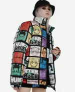Manga Series Hunter X Hunter Character Puffer Jacket