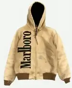 Marlboro Carhartt Hooded Jacket Cream