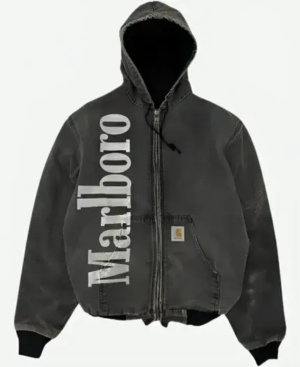 Marlboro Carhartt Hooded Jacket Grey