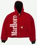 Marlboro Carhartt Hooded Jacket Red