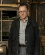 Michael Emerson Fallout S01 Siggi Wilzig Black Cotton Jacket