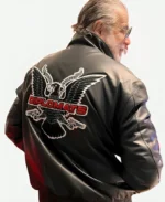 OVO Dipset Diplomats Black Leather Jacket For Mens And Women