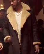 Superfly Youngblood Priest Shearling Brown Leather Coat