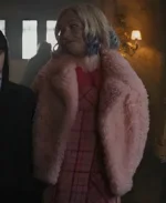 TV Series Wednesday 2022 Enid Sinclair Emma Myers Pink Fur Jacket