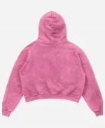 Y2K All We Need Is Money Hoodie - Pink