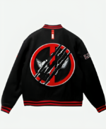 Deadpool Black Varsity Jacket