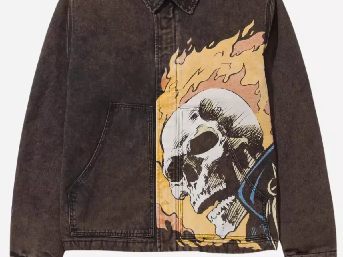 Huf-Ghost-Rider-Work-Jacket- 