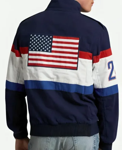 Polo Ralph Lauren Ceremony of the Olympic and Paralympic Games Paris 2024 Team USA Flagbearer Blue Jacket