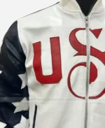 Snoop Dogg Team Usa Leather Jacket