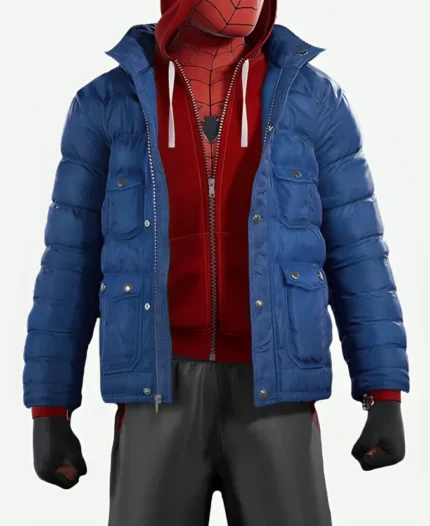 Spider-Man Miles Morales Blue Jacket