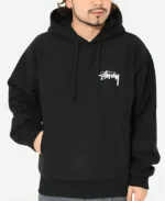 Stussy 8 Ball Fade Black Hoodie