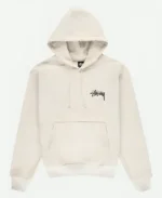 Stussy 8 Ball Hoodie White