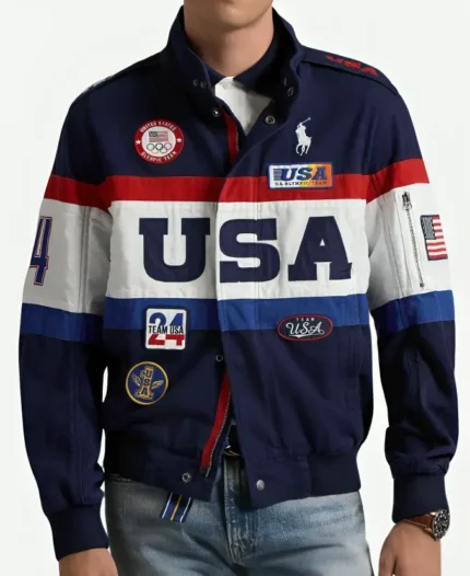 Team USA Flagbearer Blue Jacket