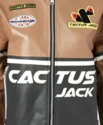 Women Cactus Jack Leather Jacket