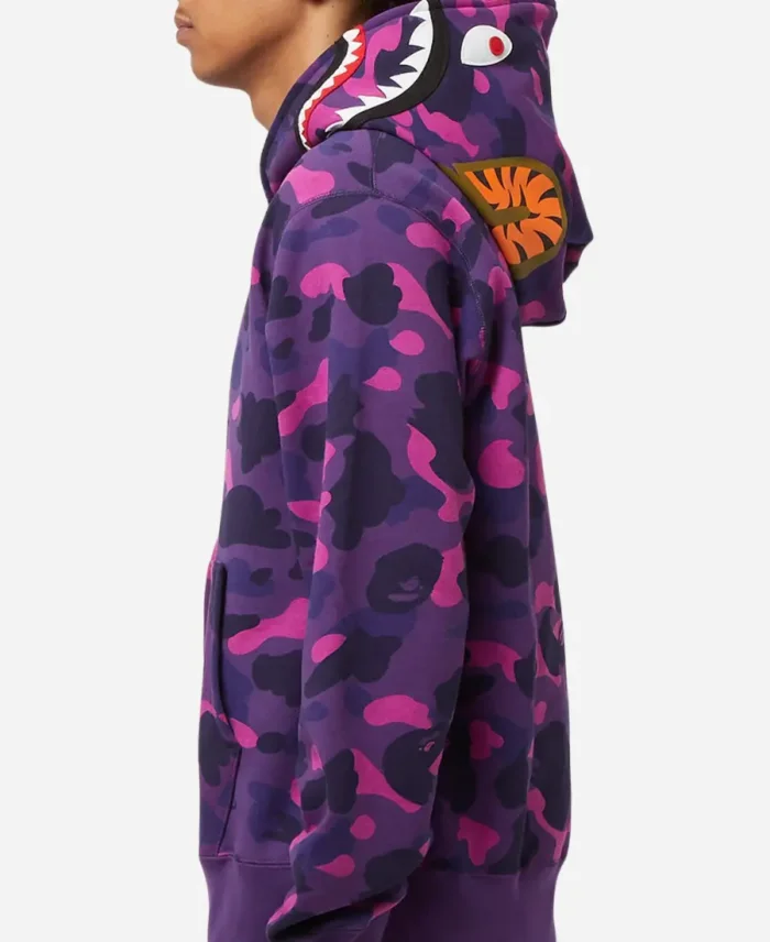 BAPE Purple Hoodie