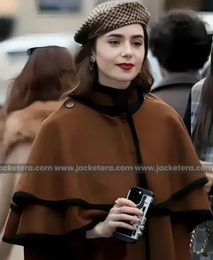 Emily In Paris Cape Coat