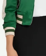 Kaitlin Olson Green Varsity Jacket