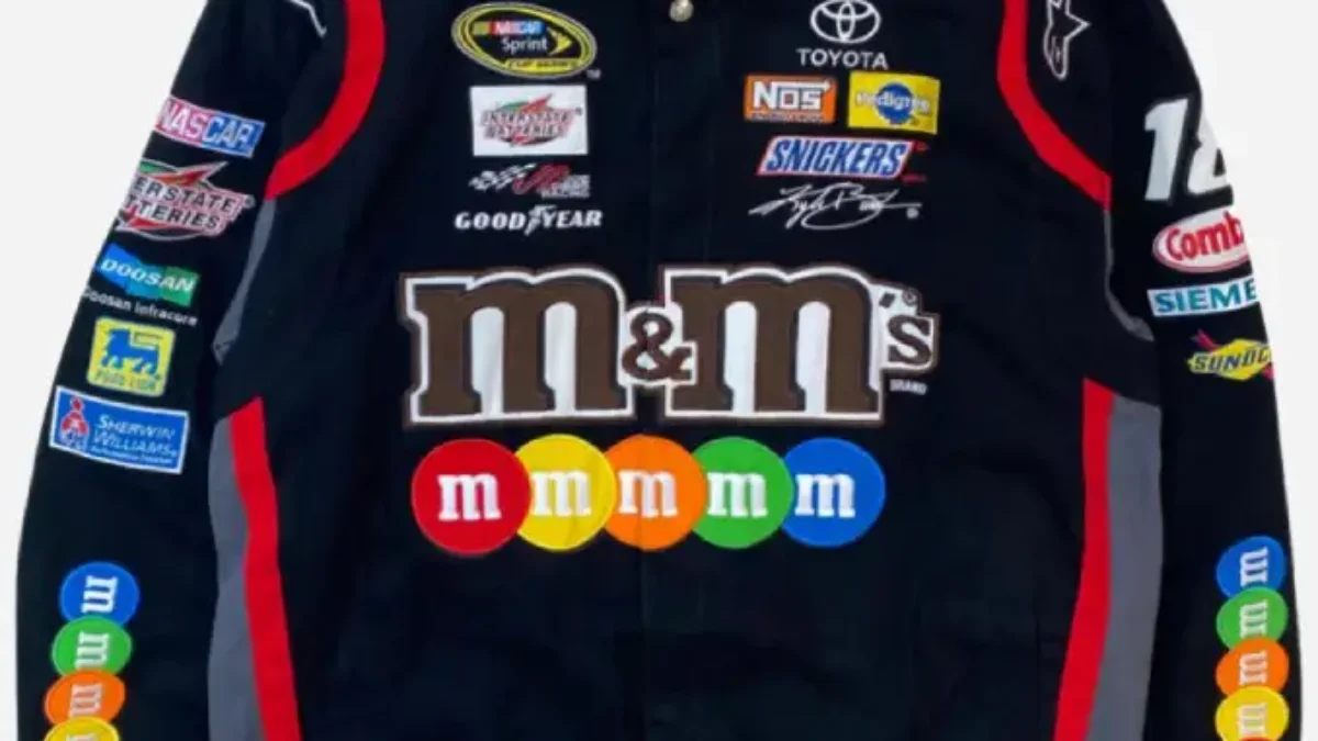 M&M Nascar Jacket | M&M Nascar Racing Jacket - Jacket Era