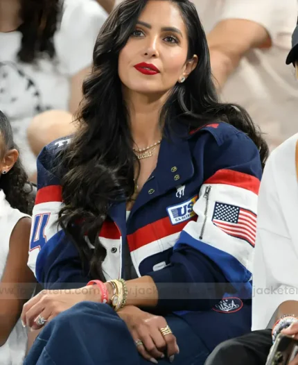 Olympic 2024 Team USA Vanessa Bryant Ralph Lauren Blue Jacket