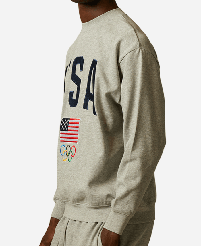 Olympics 2024 Team USA Grey Sweatshirt