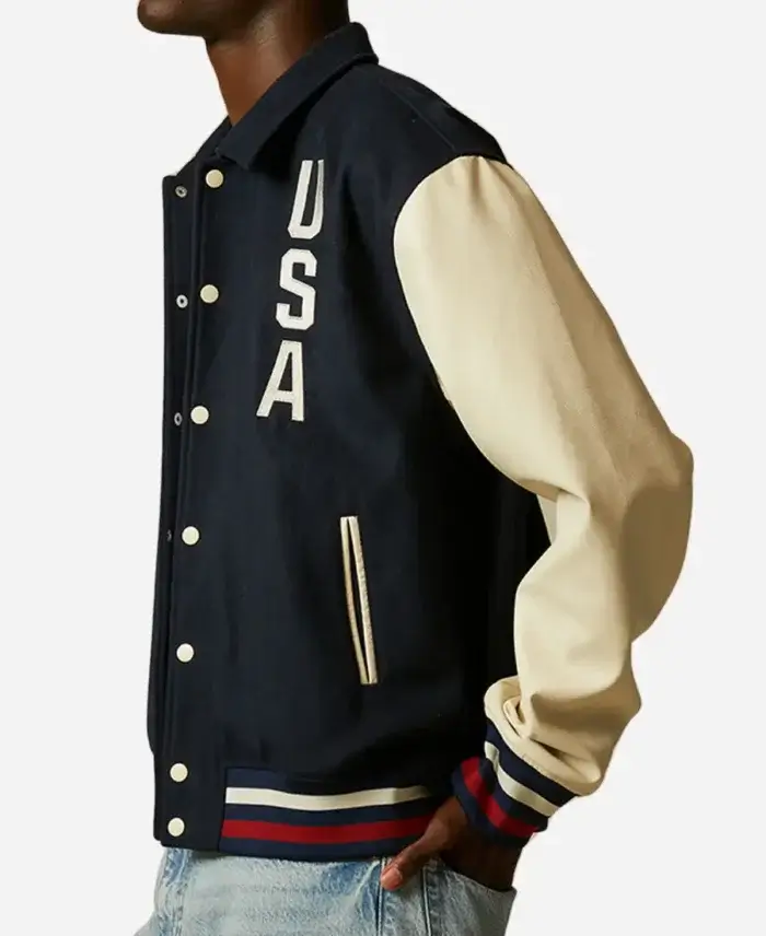 Paris Olympic 2024 Team USA Varsity Jacket