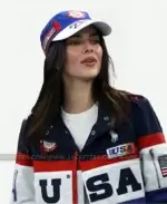 Paris Olympics 2024 Kendall Jenner USA Blue Jacket