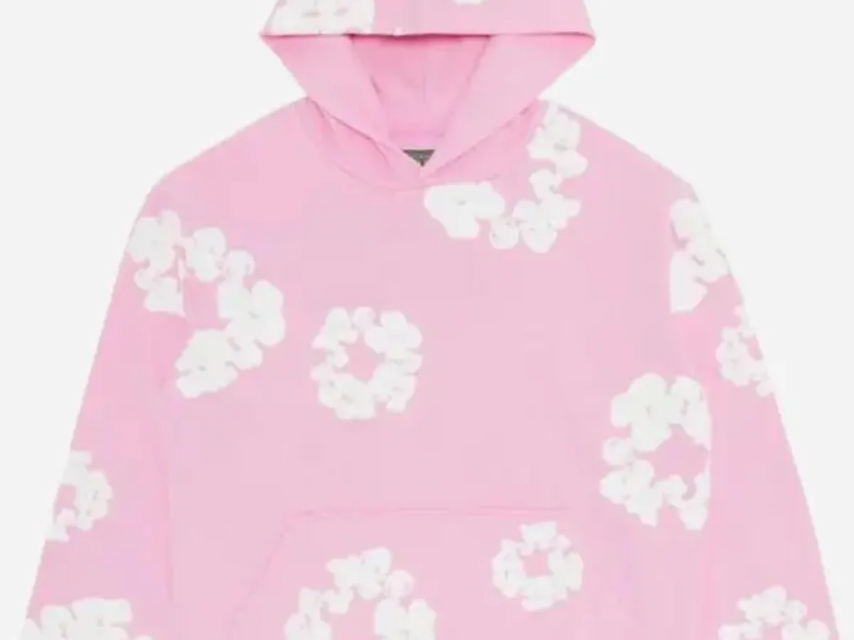 Pink Denim Tears Hoodie | Pink Tears Hoodie - Jacket Era