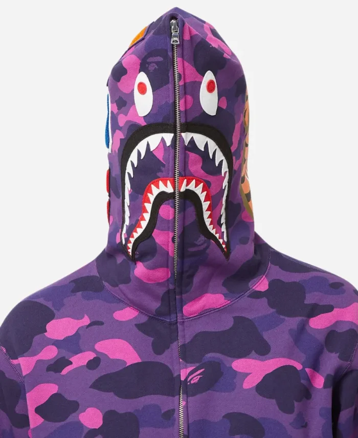 Purple BAPE Hoodie