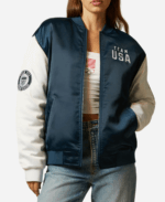 Team USA Olympic 2024 Bomber Jacket