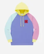 Teddy Fresh Color Block Hoodie