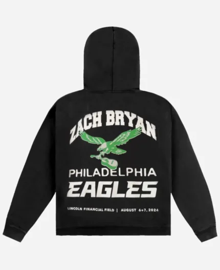 Zach Bryan Eagles Black Hoodie