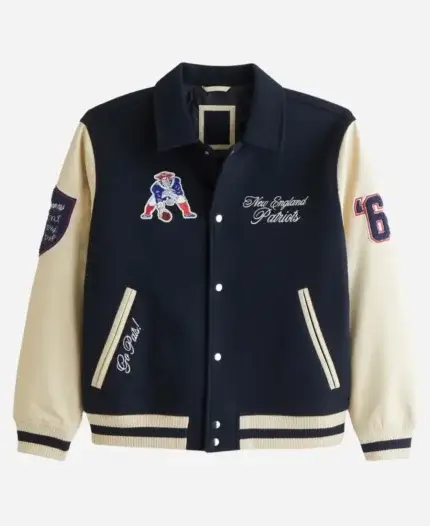 Abercrombie New England Patriots Jacket Front