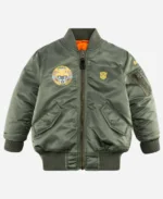 Alpha MA-1 Transformers Flight Green Jacket (2)