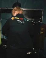 American Singer Ed Sheeran Tour Black Denim Jacket