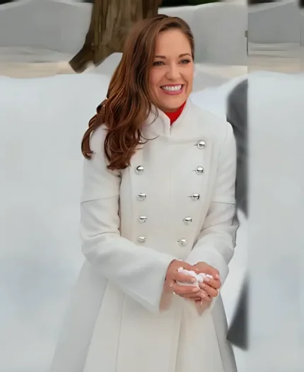 Anna One Royal Holiday Laura Osnes Coat