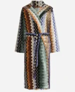 Bruno Gouery Emily In Paris Printed Hooded Robe