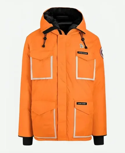 Canada Goose OVO Chilliwack Orange Jacket Front