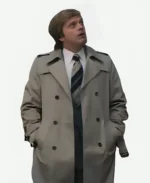 Donald Trump Movie The Apprentice 2024 Sebastian Stan Beige Cotton Coat