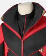 Dr. Ivo Robotnik Red Trench Coat Detaling