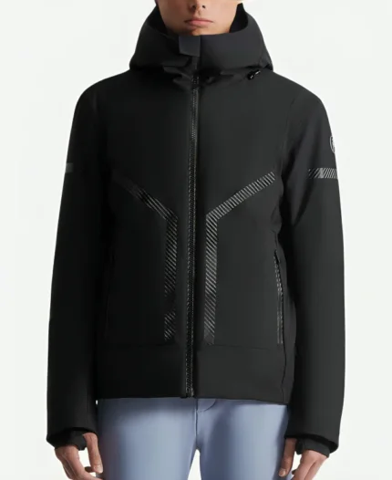 Emily In Paris S04 Marcello Black Ski Jacket