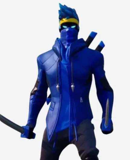 Fortnite Ninja Blue Gaming Jacket