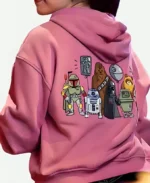 Hot Pink Star Wars Hoodie