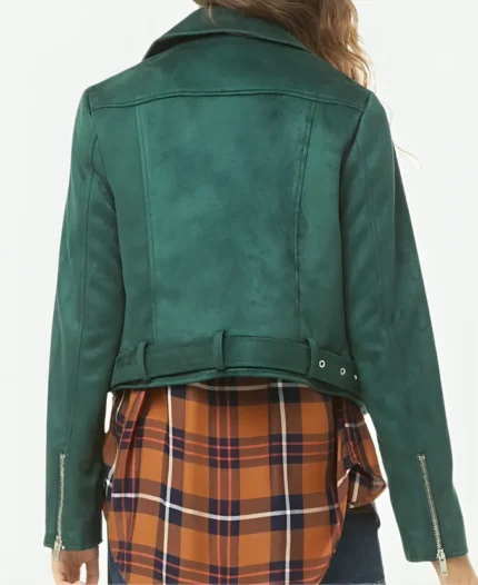 Joy Bryant The Spiderwick Chronicles 2024 Biker Jacket Back