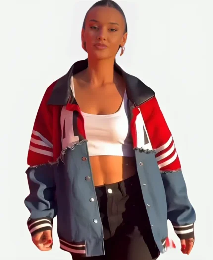 Kristin Juszczyk 2024 49ers Jacket Front